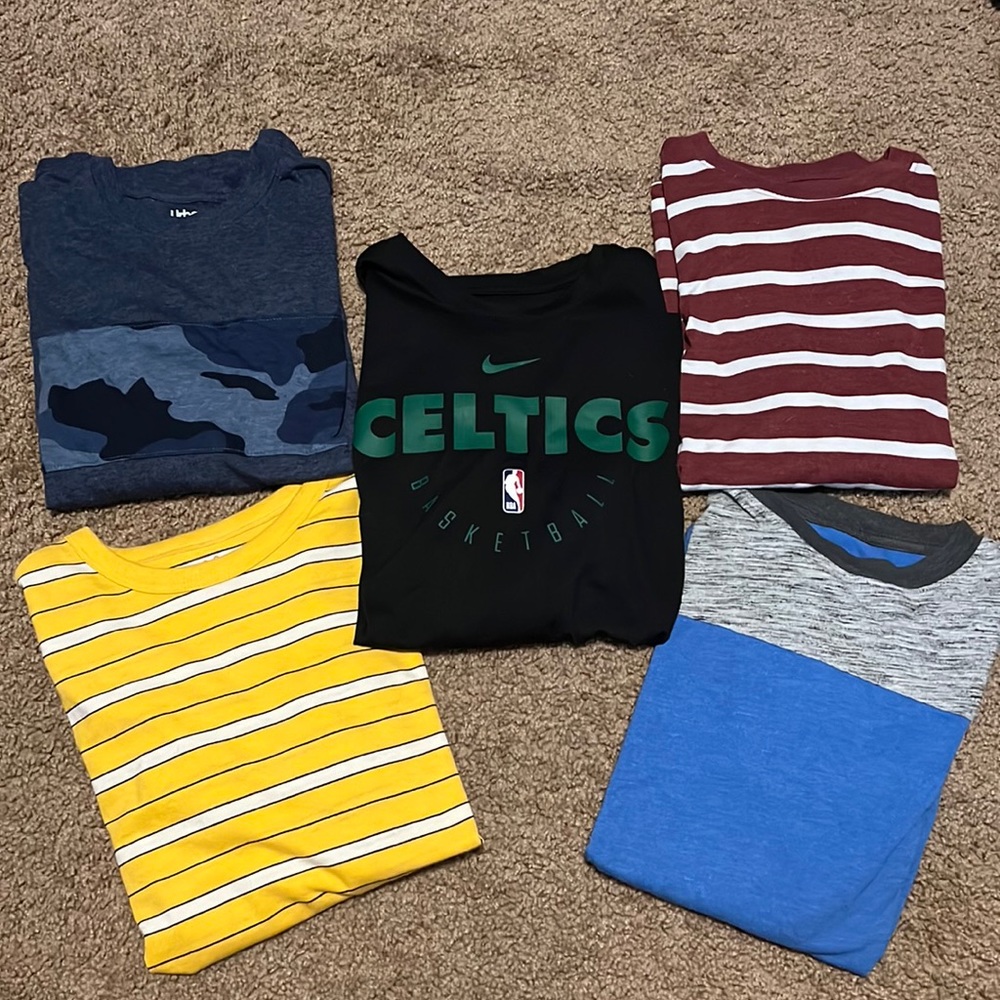 Boys LS shirts Medium 8/10 Cat & Jack, Nike, Urban Pipeline